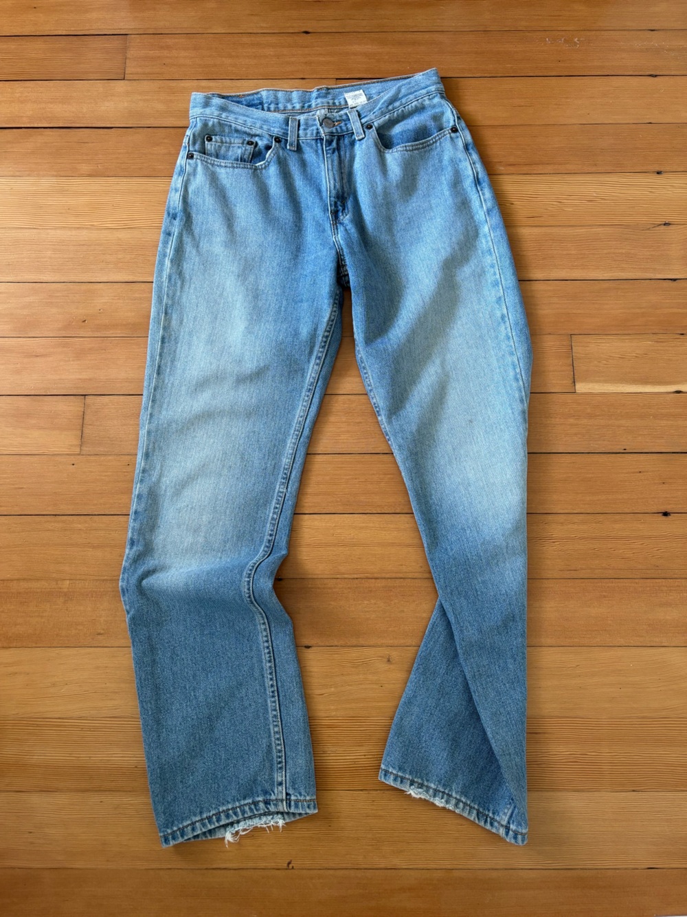 Vintage Levi’s 505 light wash Y2K straight leg mid rise clean - Picture 2 of 12